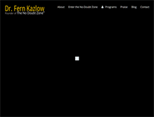 Tablet Screenshot of drkazlow.com